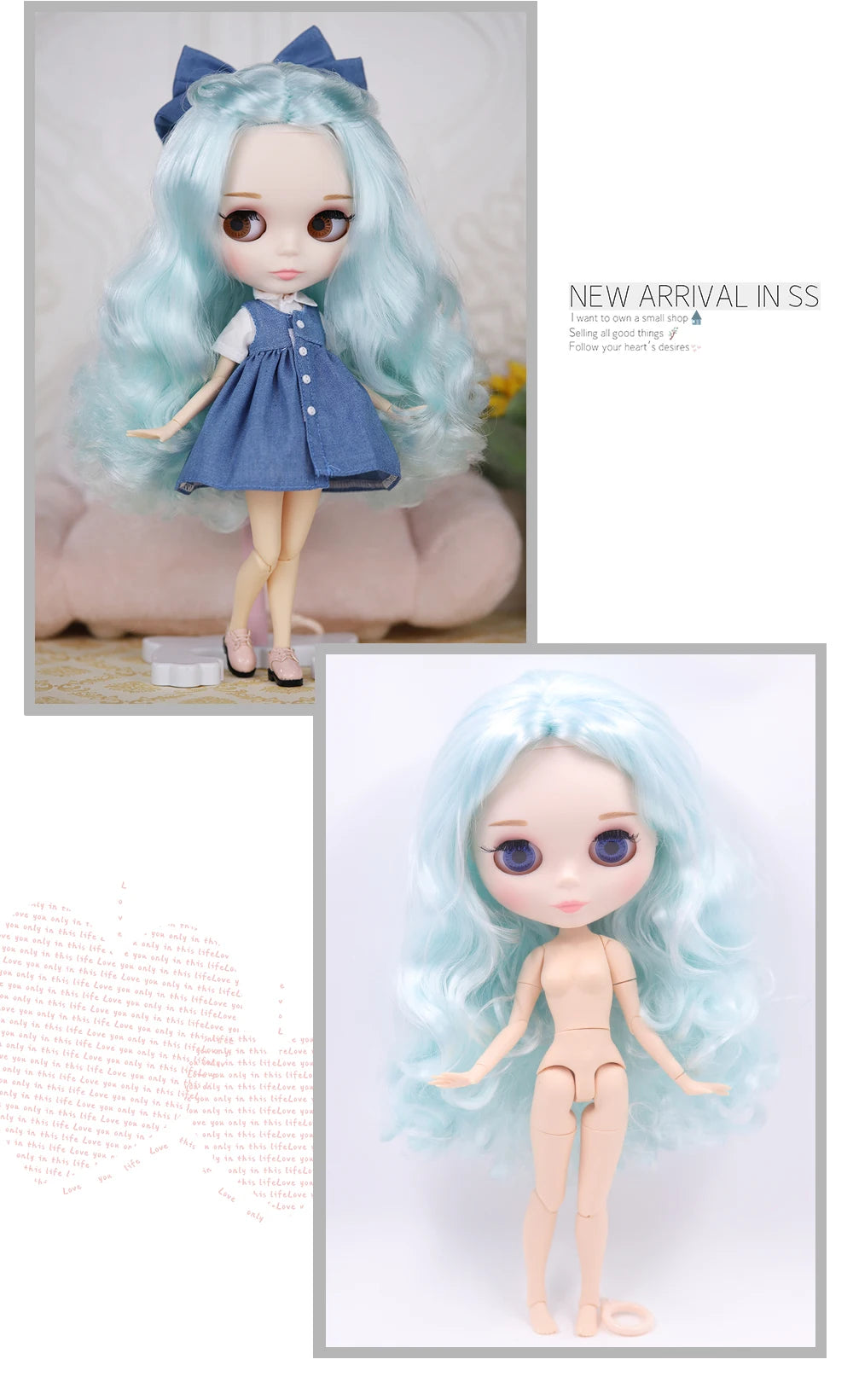 ICY DBS blyth doll 1/6 bjd toy joint body white skin shiny & matte face 30cm on sale special price toy gift anime doll.