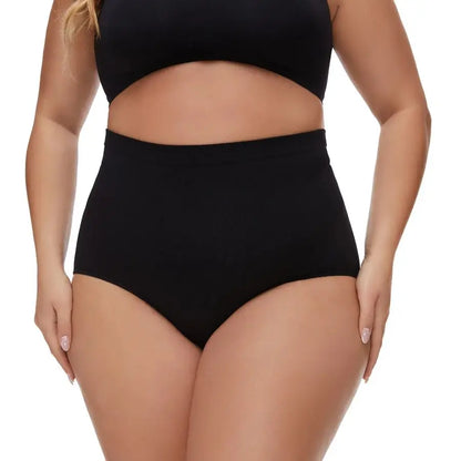 Plus size women's panties Seamless Shapewear shorts High waist belly lift body panties Plus size shapewear bottoms.