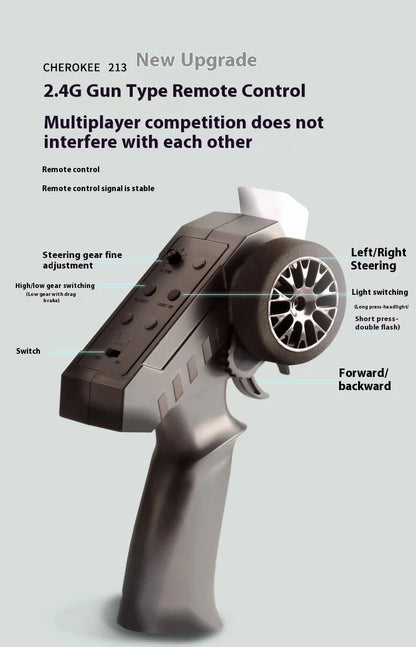 1:12 MN78 4WD Off-Road RC Car 2.4G Full Scale Short Truck With Headlights 280 Motor Real Scale Remote Control Toy Car Model.