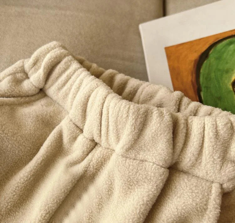 2025 Autumn Winter Boys Clothing Set Double-Sided Velvet Letter Print Thick Hoodies+Pants 2Pcs Suit For 1-8Y Girls Warm Outfit.