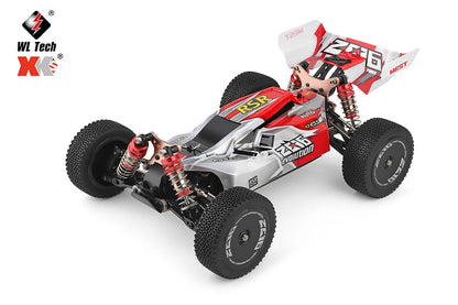WLtoys 144010 144001 75KM/H 2.4G RC Car Brushless 4WD Electric High Speed Off-Road Remote Control Drift Toys for Children Racing