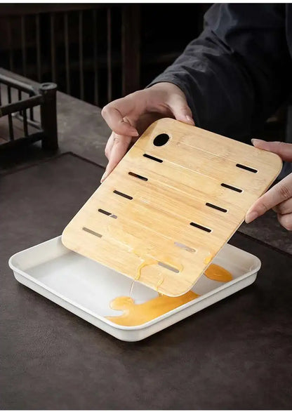 1 gaiwan 4 cups 1 teaboad Ceramic kungfu tea set household  one cover bowl four cups living room kungfu office reception.