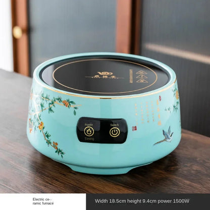 220V High-Temperature Resistant Electric Tea Stove & Tea Kettle Set for Home Use A