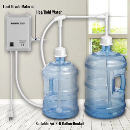 SucceBuy Water Bottle Dispenser Pump System Filter Softener Single/Double Pipe Reverse Osmosis Equipment for Ice Maker.