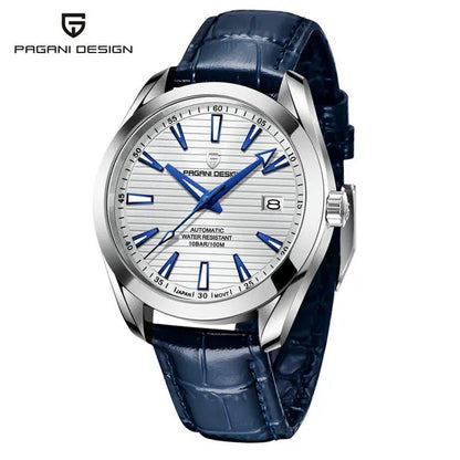 PAGANI DESIGN New Men Gift Watch Sapphire Glass 40mm Mechanical Wristwatch Stainless Steel 100M Waterproof Automatic Watches Men.