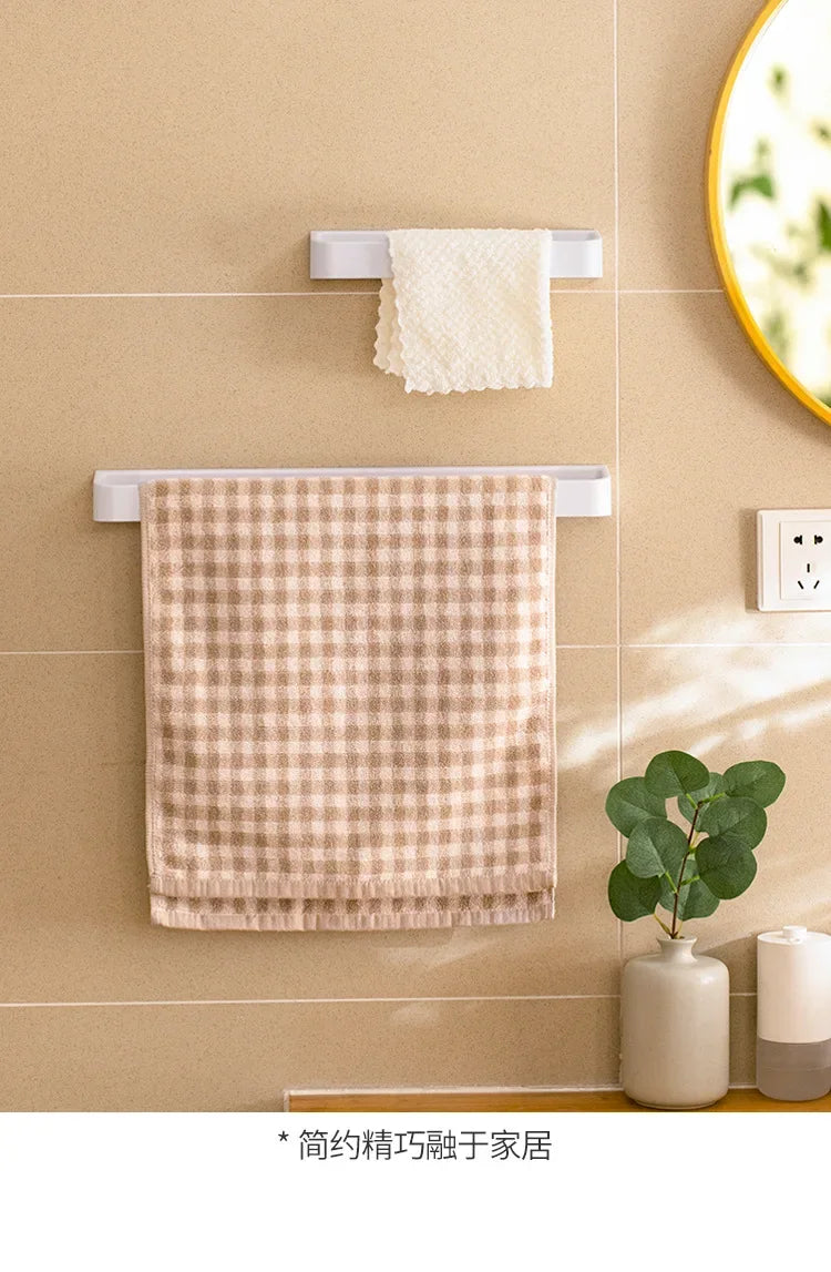 Wandhalterung für Hausschuhe, kein Stanzen, für Badezimmer, Handtuch, Aufbewahrungsregal, Toilette, multifunktionales Abflussregal für die Küche