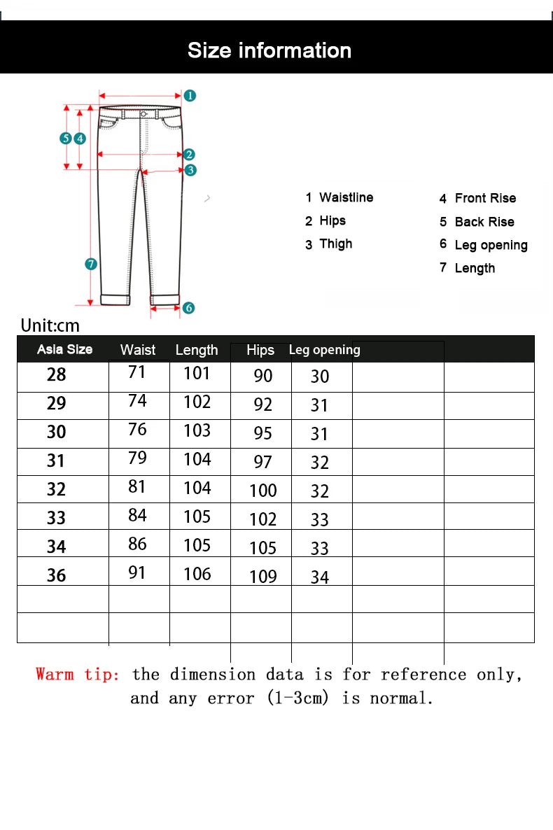 New style jeans, men's slim fit, Korean style comfortable straight leg elastic gray mid waist pants, men's casual denim pants.