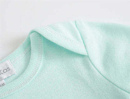 Baby Mädchen Kleidung 3 Teile/los Pour Nouveaux Baumwolle Kurzarm Mädchen Body 0-12 Monate Neugeborenen Jungen Kleidung Kleinkind.