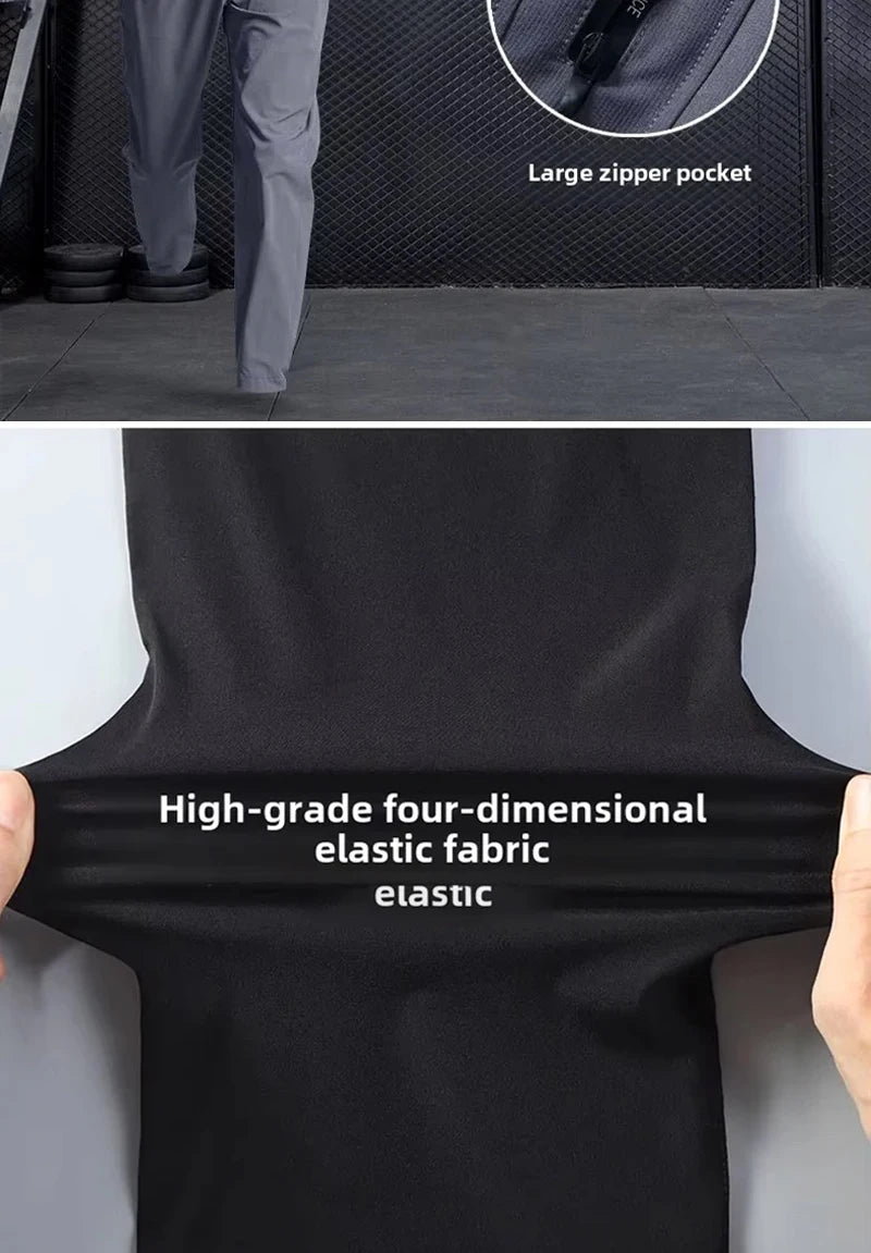 Men's Sportswear Set Quick-Dry Running Clothes Fitness Wear Morning Run Clothing Spring Autumn Basketball Training Jacket.