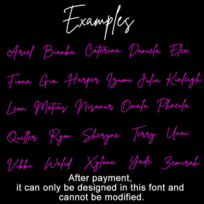 Custom Led Name Sign Gift for Kid Custom Name Signs Teenage Gift Led Neon Sign for Wall Decor Bedroom Decor Personalized Gifts.