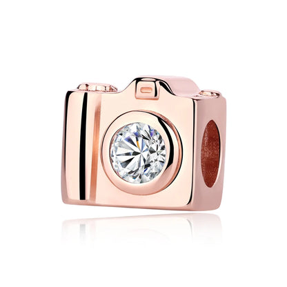 Original 925 Sterling Silver Charms Love Travel London Bus Suitcase Paris Beads Fit Brand Bracelets Necklaces Women DIY Jewelry