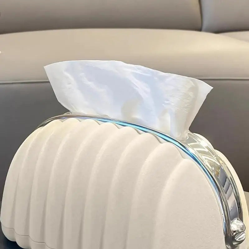 E65B Marshmallows Rabbit Design Tissue Box Paper Dispenser Great For Children's Rooms.