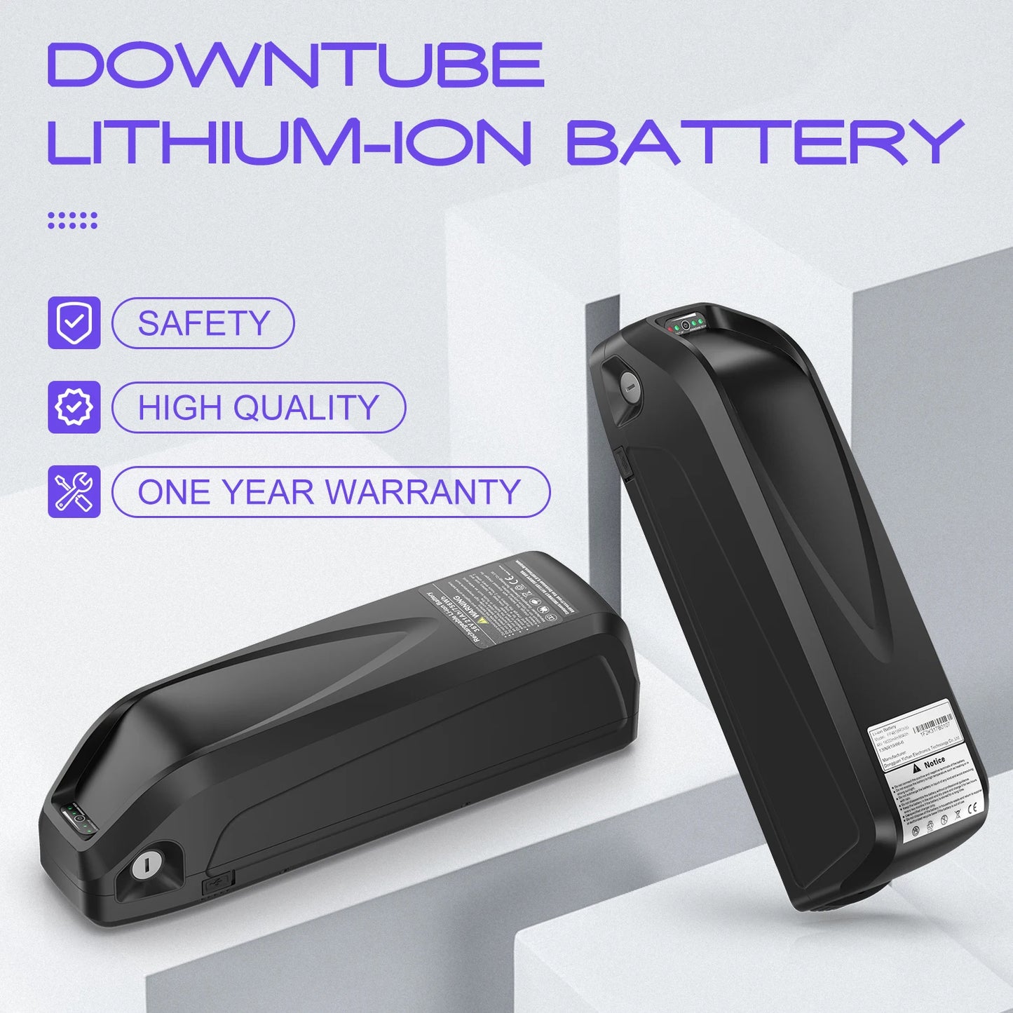 [ON SALE] Hailong Battery Electric Bicycle 21700 18650 Cells Pack 48V 36V 13Ah 52V 20Ah eBike Powerful Lithium Battery for BBS02.