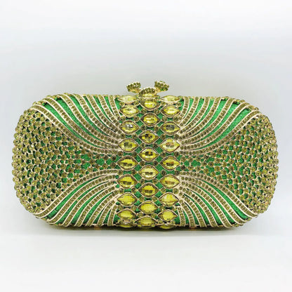 Diamond Dinner Hollow Rhinestone Banquet Clutch Bag Handtassen Dames Bolsos De Fiesta Para Mujer Boda Women's Rhinestone Handbag