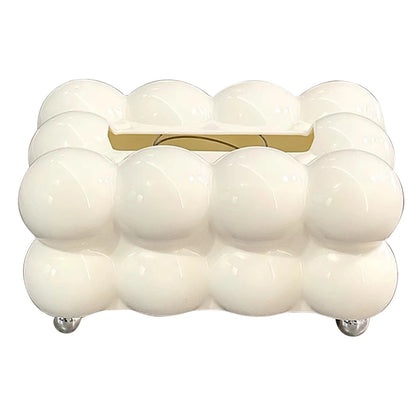 INS Style Cotton Candy Removable Tissue Box Korean Style Cute Tissue Box Desktop Decorative Supplies for Home Napkin Holder.