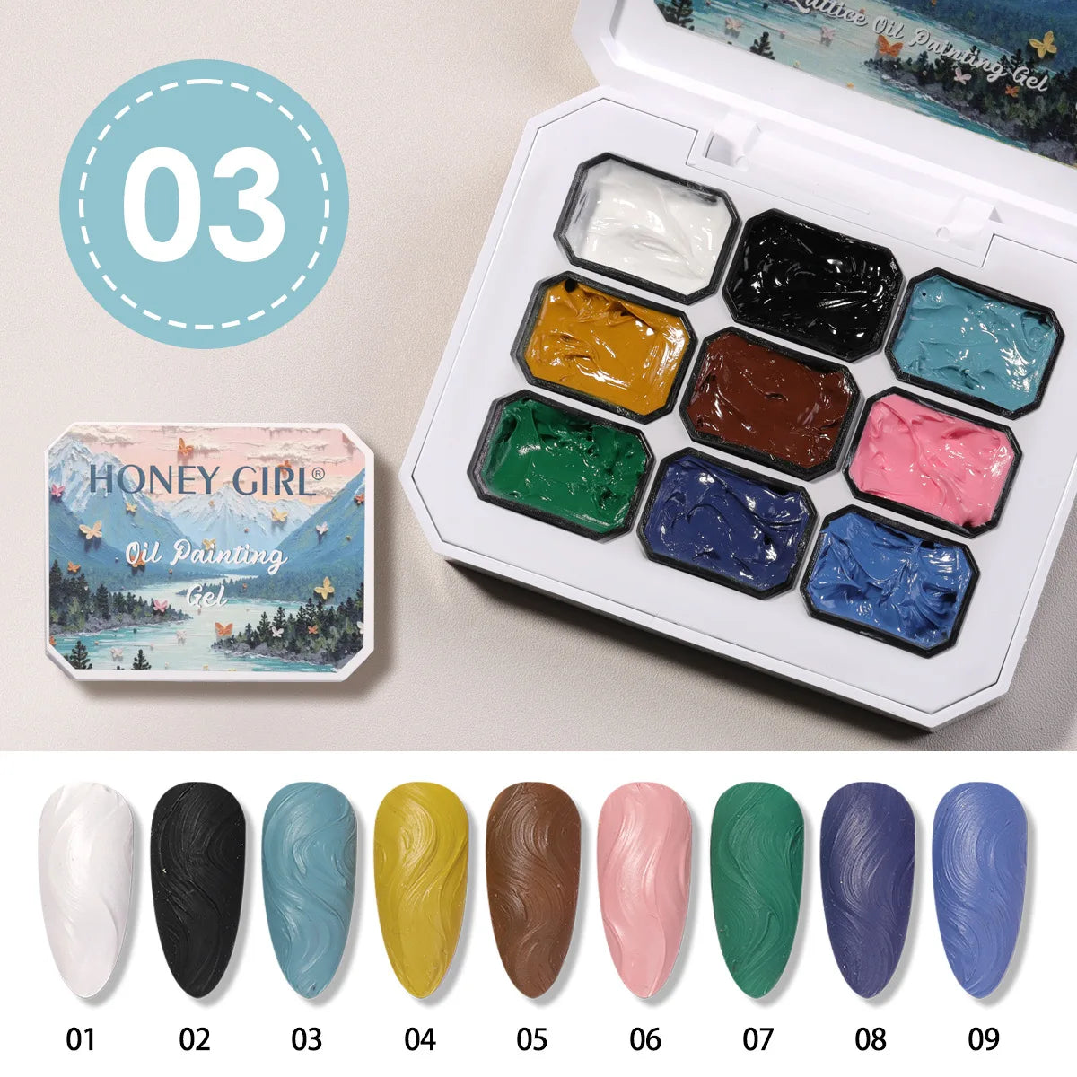 Nail Art UV Oil Paintting Gel for Nails DIY Carve Patterns 3D UV Texture Gel Carving Flowers Accessories for Manicure Tools.