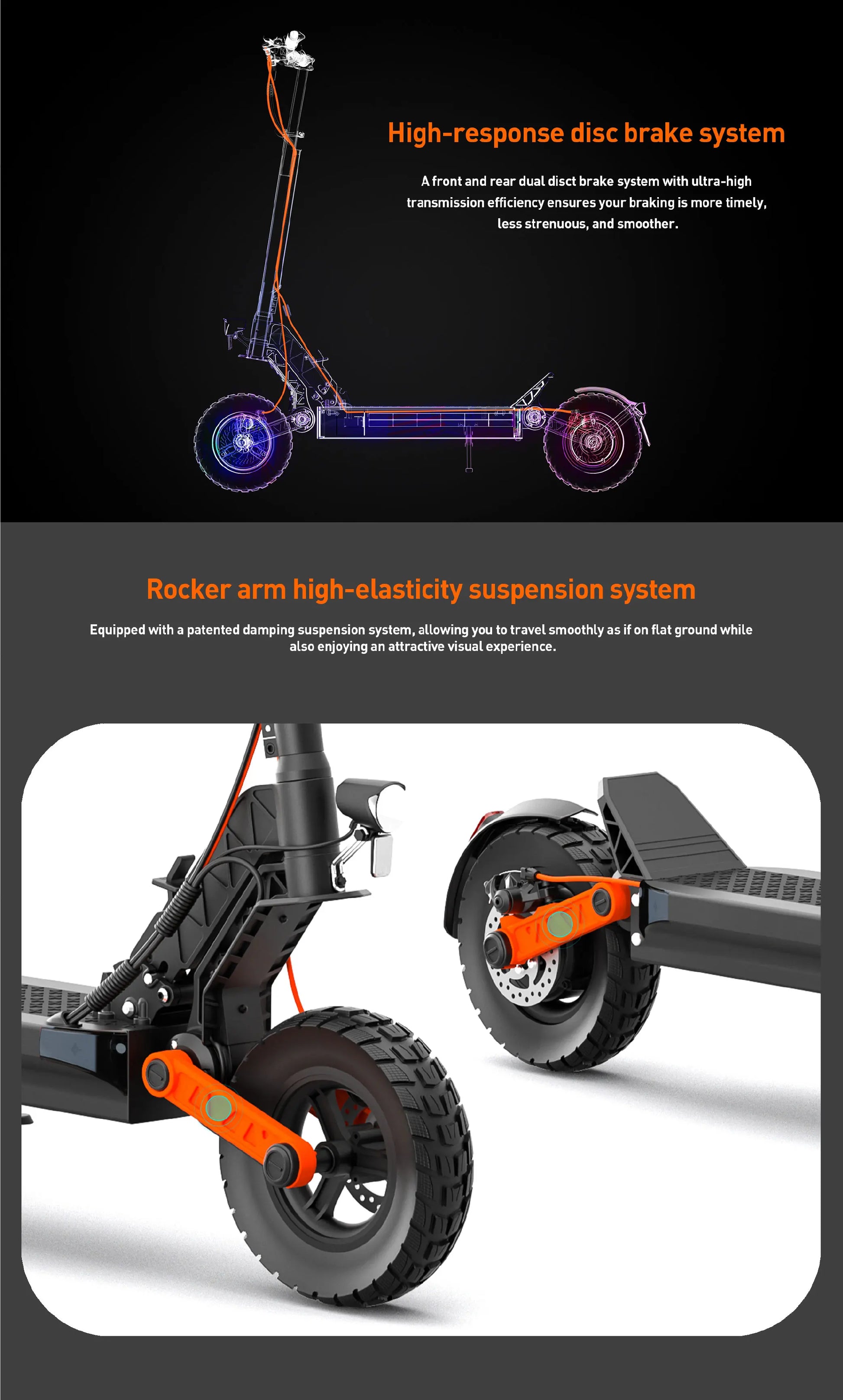 JOYOR S5 (ABE) For Adults E-Scooter 500W Motor 48V13AH Battery 10 Inch Air Tire City Commuting Electric Scooter.