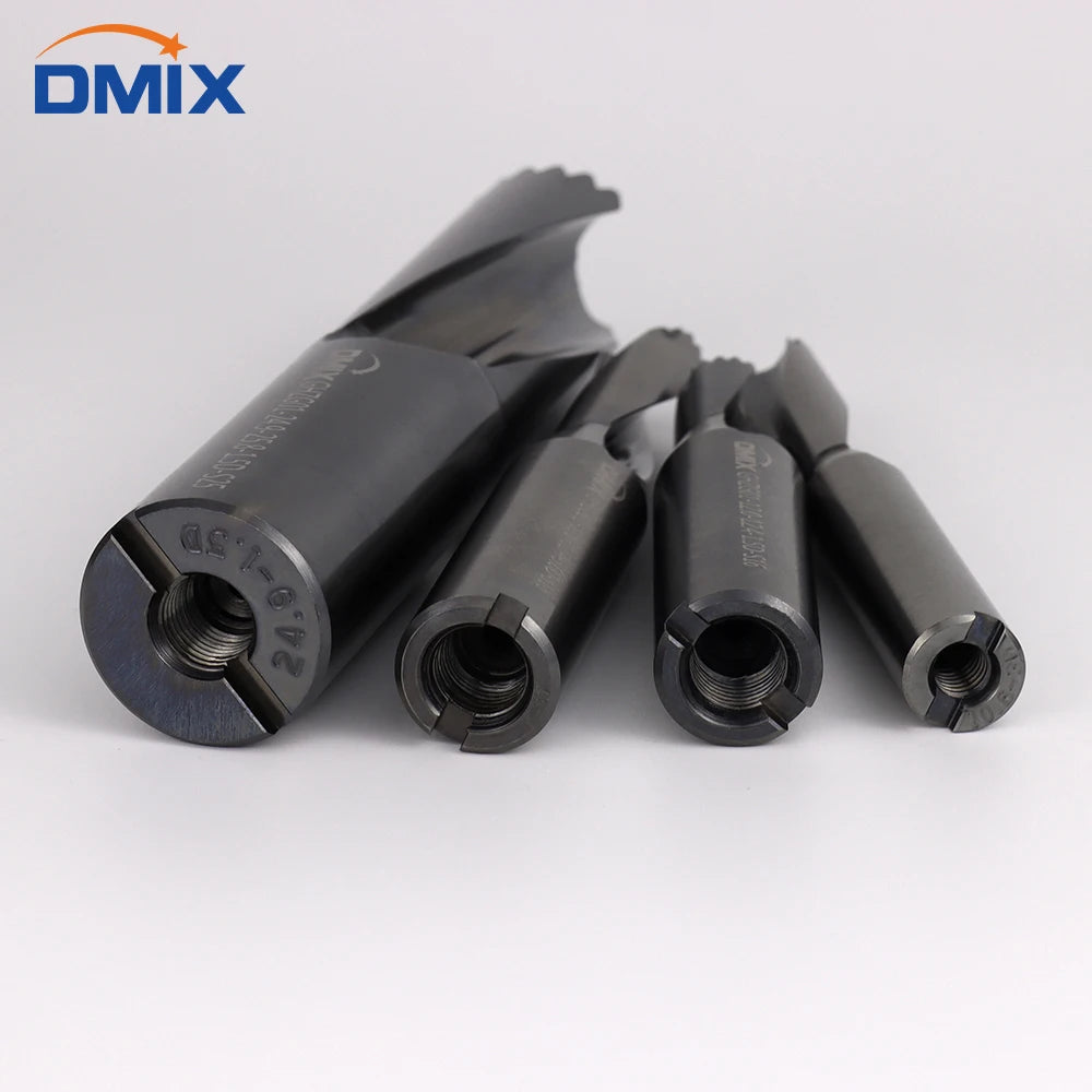 DMIX Crown Hochgeschwindigkeits-Bit 10–25,8 mm, 1,5–5D, gewalttätige Lochbearbeitung, Wende-Innenkühlung, Säbelzahnbohrer, Ersatz-U-Bohrer
