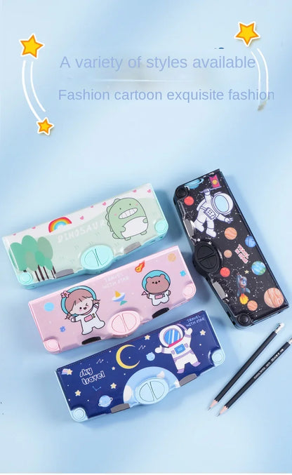 Astronaut multifunktion ale Büro Briefpapier Box Grundschule Schüler große Kapazität Feder mäppchen Cartoon Geschenk 6-teiliges Set