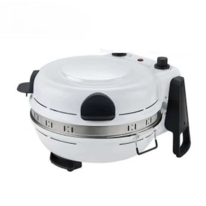 Elektrischer eingebauter Pizzaofen aus Edelstahl für den Innenbereich, Grillmaschine mit Backofen, Steinbackform