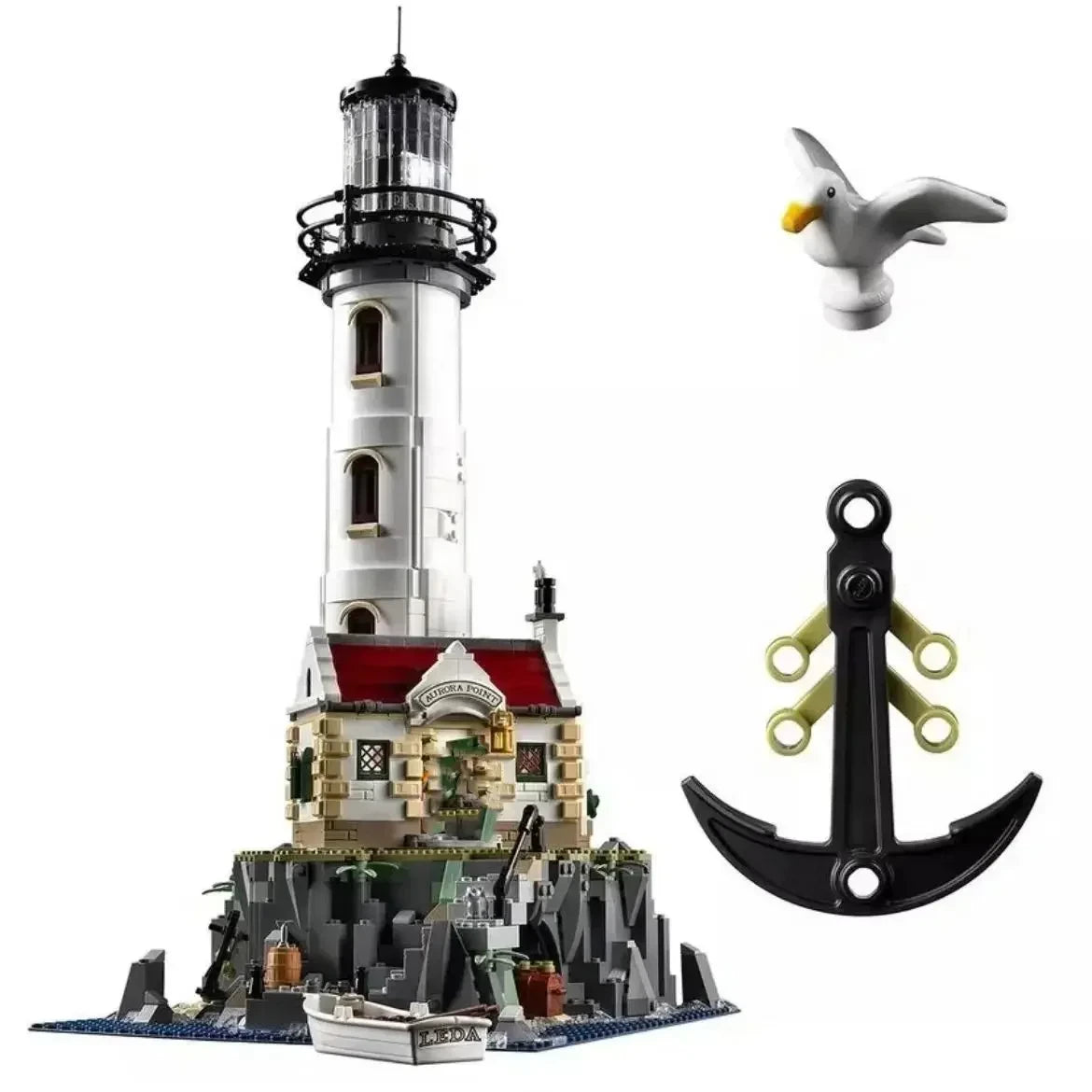 New 2065pcs Electric Lighthouse 21335 Model Building Block Motorised Bricks Assembly Kids Toys For Children Christmas Gifts.