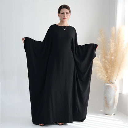 Ramadan Eid Baumwolle Leinen Khimar Abaya Set Dubai Muslim Sets Hijab Kleid Kaftan Abayas Kaftan Marocain Femme Vestidos Para Mujer