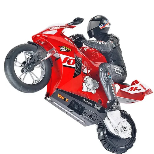 1/6 RC Motorcycle Rc Cars Self-stable Balance Standing Competitive Racing Drift Stunt Electric Motorcycle Toys for Kids Children.