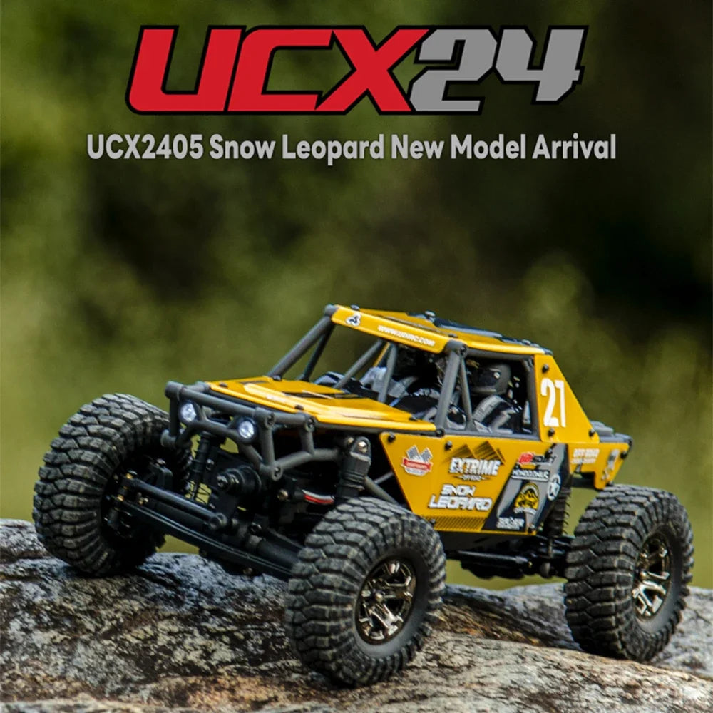 1/24 RC Crawler UDIRC UCX2405 Brushless/Brushed Motor 4WD Off-road Mini Rock Crawler Climbing Vehicle RTR RC Car Toys.