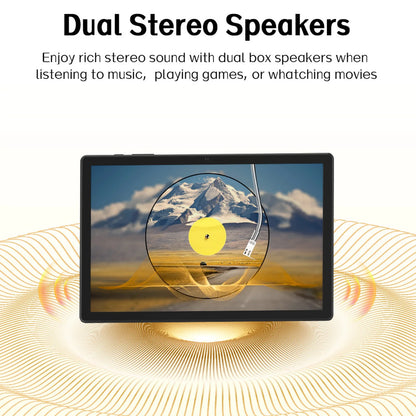 ANRY 10.95 Inch Tablet Android 15 HD Display 12GB RAM 128 ROM Fast Charging 8000mAh 5G WiFi Octa-Code Android Tablets with Case.