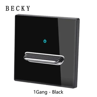 Glasscheibe Wand schalter LED europäische 16a Steckdose Retro Kippschalter eu uk Standard 2-Wege-Buchse 1-4gang USB Home Dekoration