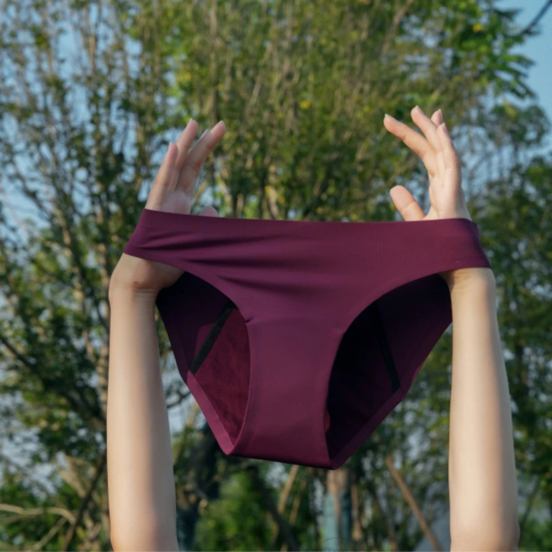 Leakproof Mid-Rise Breathable Women Menstural Period Panties Incontinence Underwear Super Absorption Briefs Female Dropshipping.