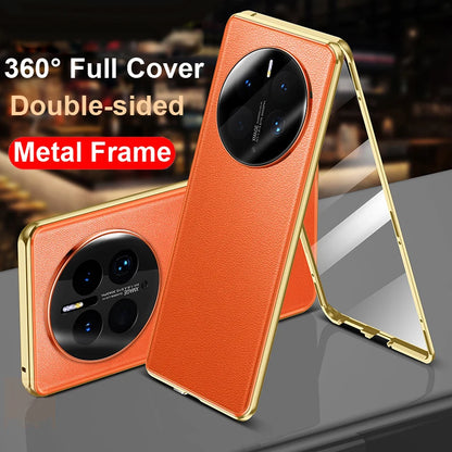 Luxury Leather Glass 360° Cover for Honor Magic 6 7 Pro HD Shockproof Bumper Phone Case Funda for Honor Magic 6 5 4 Lite 5G.