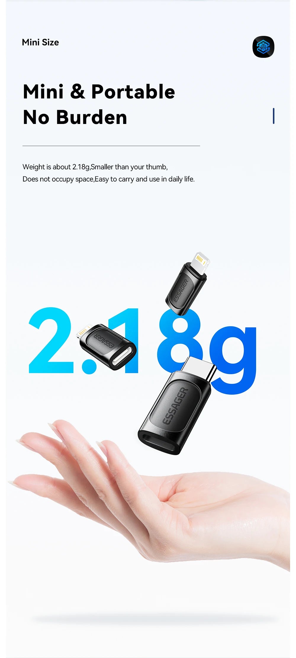 Essager Lighting To Type C OTG Adapter USB Type C To lighting PD 20W Fast Charging For iPhone 15 14 13 12 Pro Max ios Converter.