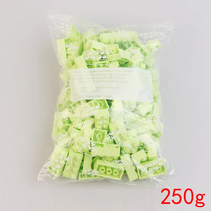 250/500/700 1000 Pcs Pieces Replacement Parts DIY Classic Brick Blocks Building Xmas Gift Creative Moc Sets City Brinquedos