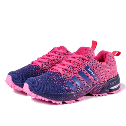 Men Running Shoes Mesh Fashion Sneakers Breathable Casual Sport Shoes Outdoor Walking Jogging Tennis Shoes Athletics Plus Size.