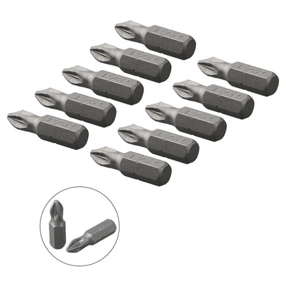 10 stücke 25mm Anti Slip Elektrische Sechskantschaft Magnetische Schraubendreher Bohrer Set Sechskantschaft Schraubendreher Bit PH1 PH2 PH3 PZ1 PZ2 PZ3