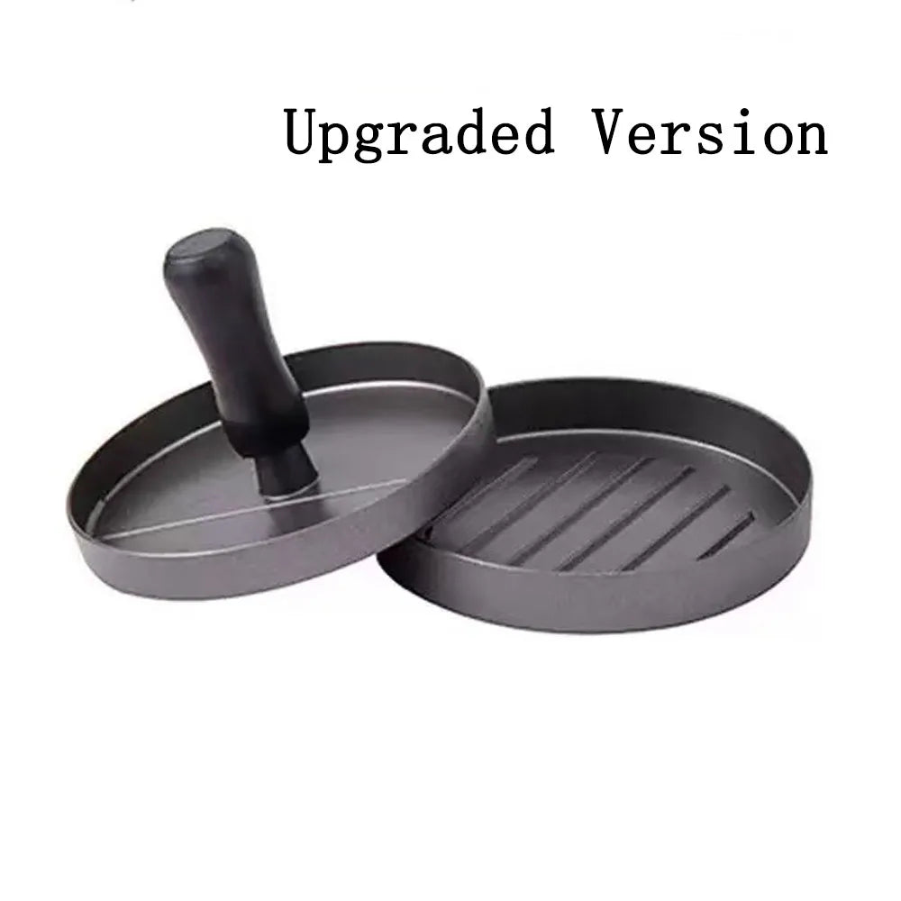Burger Press Hamburger Meat Tool Patty Maker Aluminum Burger Maker for Kitchen BBQ Grill.