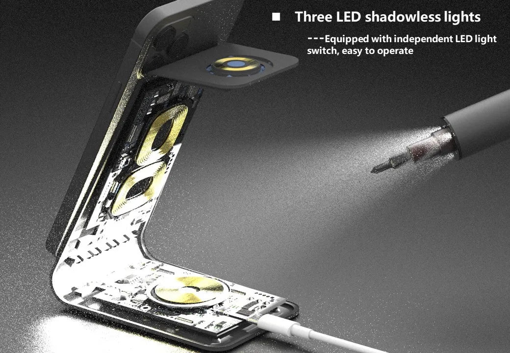 CreationSpace 3,6 V Mini-Elektroschrauber, wiederaufladbarer Schraubendreher-Set mit LED-Licht, 3 Drehmomenteinstellungen, CS0702A, CS701A