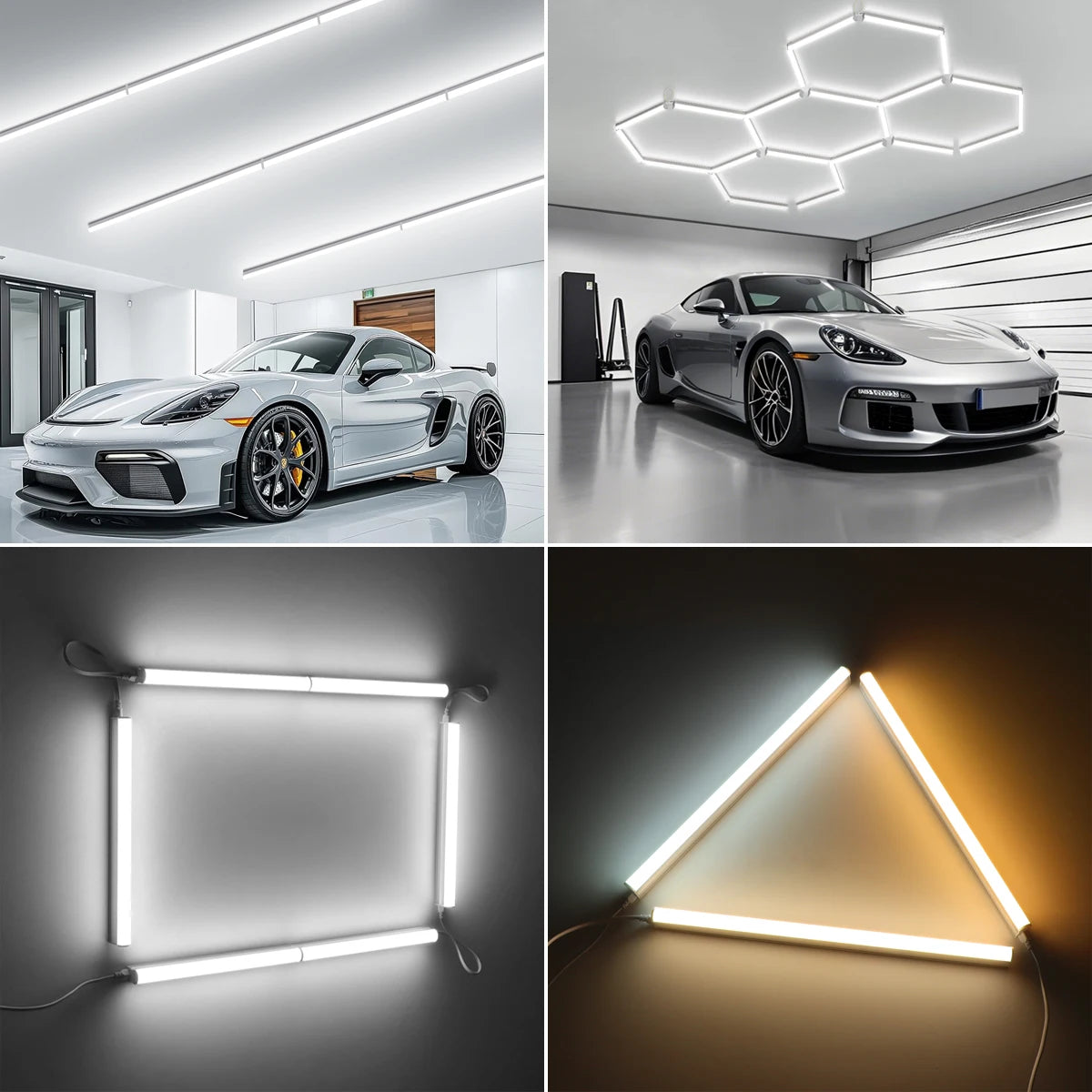 50cm T5 LED Tube Light 15W Aluminum - Garage Ceiling Light/Kitchen Under Cabinet Lighting/Wall Lamp 110V-220V Universal Voltage.