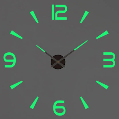 2022 moderne Design Große Wanduhr 3D DIY Quarz Uhren Mode Uhren Acryl Spiegel Aufkleber Wohnzimmer Wohnkultur Horloge