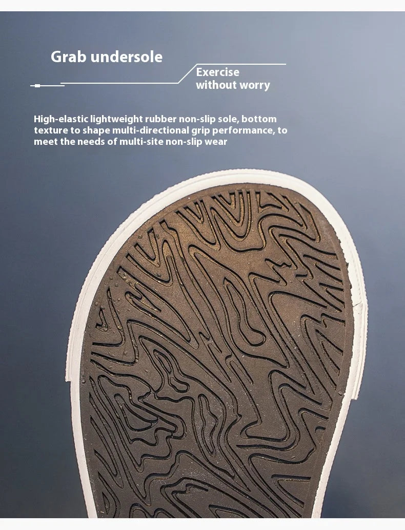 Spring and Autumn New Children's Canvas Shoes Boys High-Top White Shoes Girls Casual Shoes Parent-Child Shoes Board Shoes.