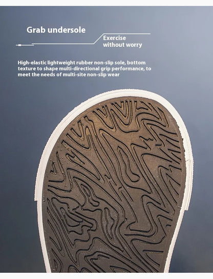 Spring and Autumn New Children's Canvas Shoes Boys High-Top White Shoes Girls Casual Shoes Parent-Child Shoes Board Shoes.