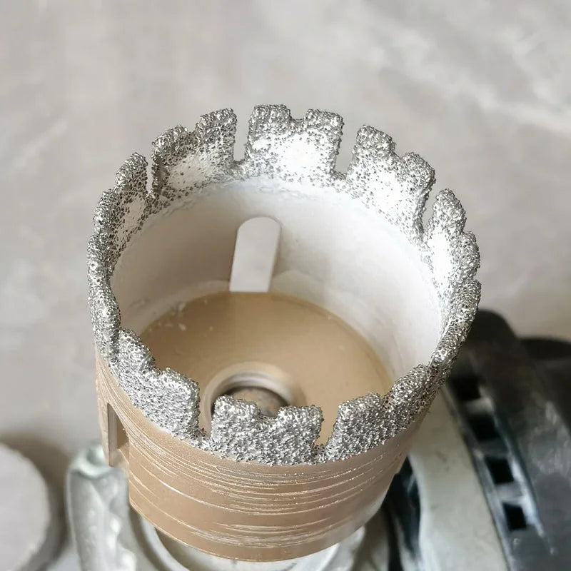 6mm-120mm M14 Gewinde Gelötete Diamantkernbohrer Lochsäge Keramikfliesen Granit Marmor Lochöffner Werkzeuge Trockenbohrer