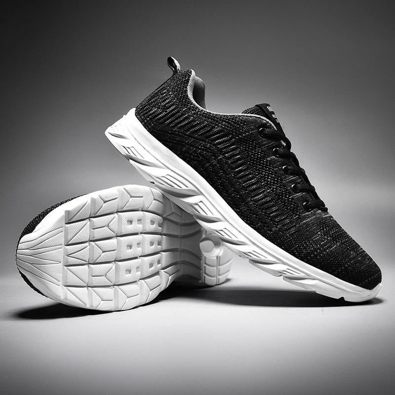 YRZL Running Shoes Men Sneakers Fashion Lightweight Trainers Breathable Walking Shoes Comfortable Athletic Sport Shoes for Men.