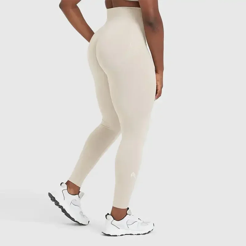 Oneractive Fitness Women Sport Seamless Leggings High Waist Elastic Solid Yoga Leggings Gym Trainning Joggings Pants Female.