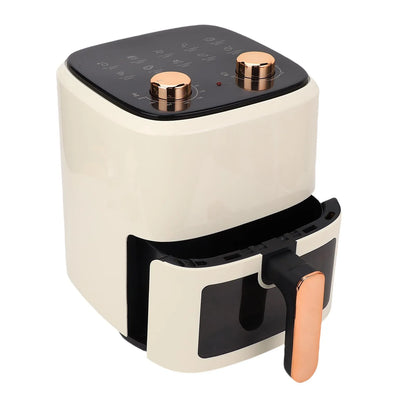 1350W Air Cooker 5.5L Large Capacity Full Automatic Multifunction Oilless Kitchen Fryer for Making Egg Tart Grilled Fish.