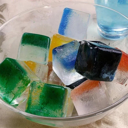 New 15 Grid Silicone Ice Cube Mold Big Tray Mold Ice Cube Maker Non-toxic Durable Bar Pub Wine Ice Blocks Maker.