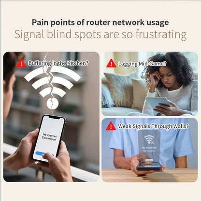 Comfast AX3000 WiFi6 Mesh System Wireless Router 5*5 dBi Antennas Wifi6 Mesh WiFi Router Easy Mesh/Andlink Gigabit Network Ports