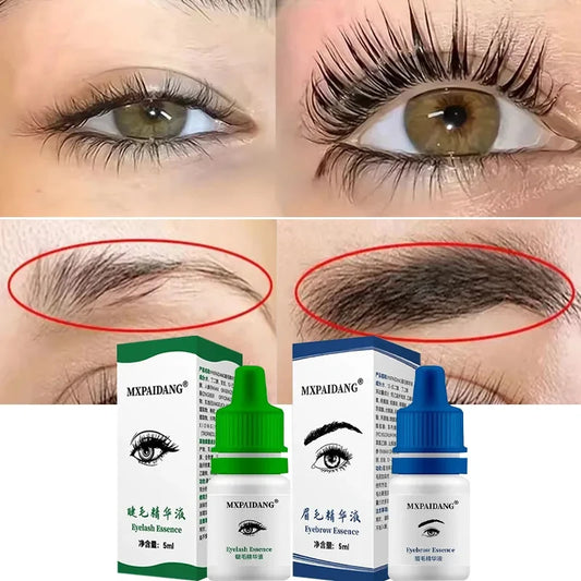 Fast Eyelash Growth Serum Eyebrow Hair Growth Anti Hairs Loss Product Prevent Baldness Fuller Thicker Lengthening Eyebrow Makeup.
