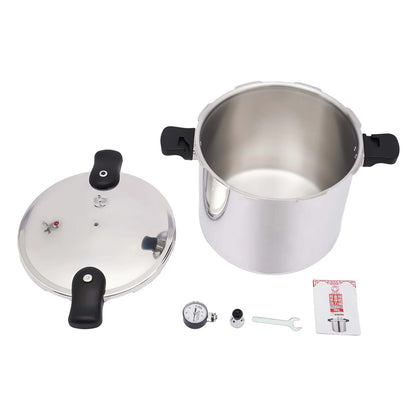 90Kpa 32cm Aluminum Alloy Explosion-Proof Pressure Cooker | Modern Pressure Pot with Lid | 22L/23Qt Kitchen Cooking Appliance.